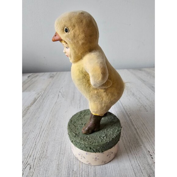 Bethany Lowe chick boy chicken costume spring Easter suit RARE decor box contain - Picture 3 of 10